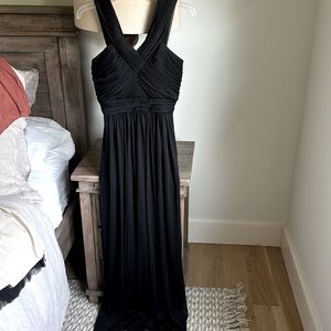 Alfred Sung black gown